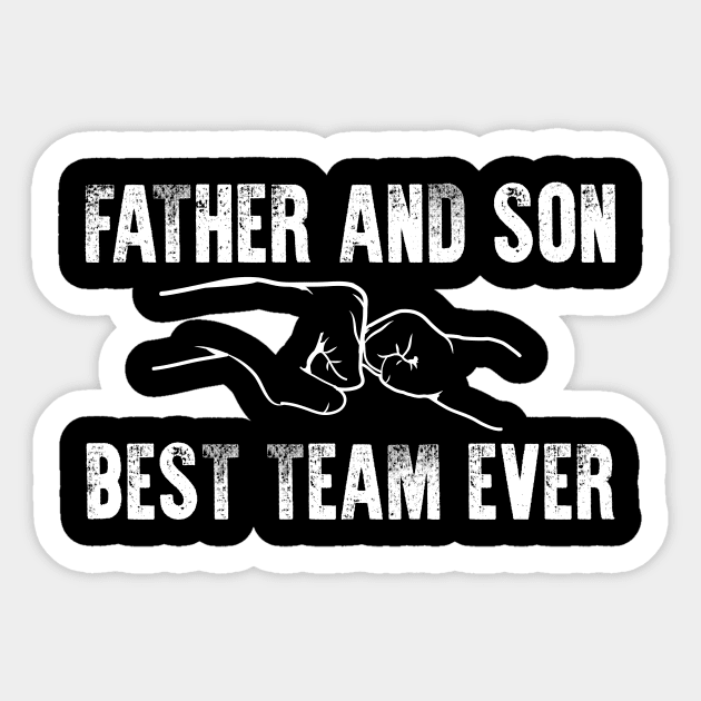 Team Father and Son Sticker by theramashley